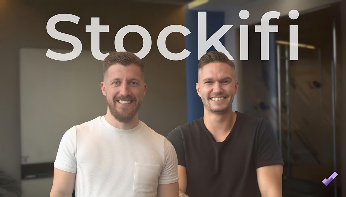 Stockifi co-founders Sime Buzeca and Simon Burman